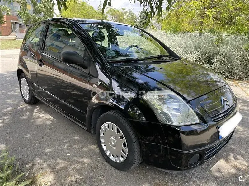 Usado Citroën C2 Furio 75 CV (55 kW) 2007 Negro Utilitario