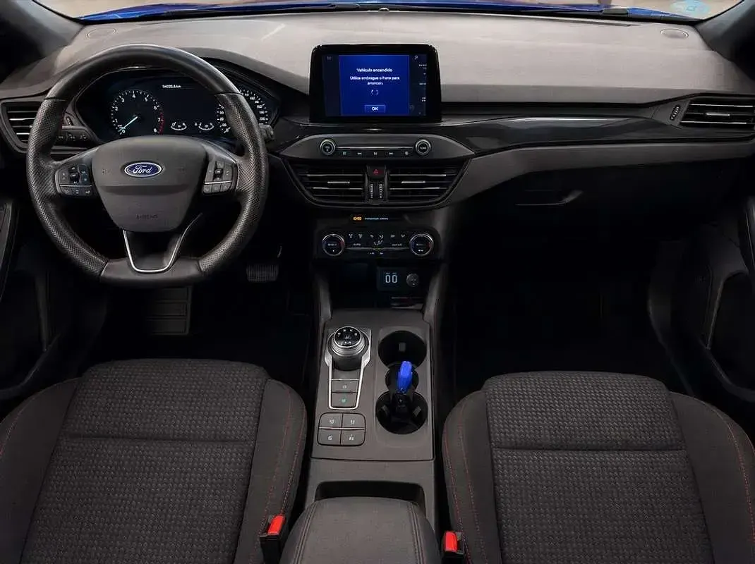 Usado Ford Focus ST-Line 125 CV (91 kW) 2021 Azul Utilitario