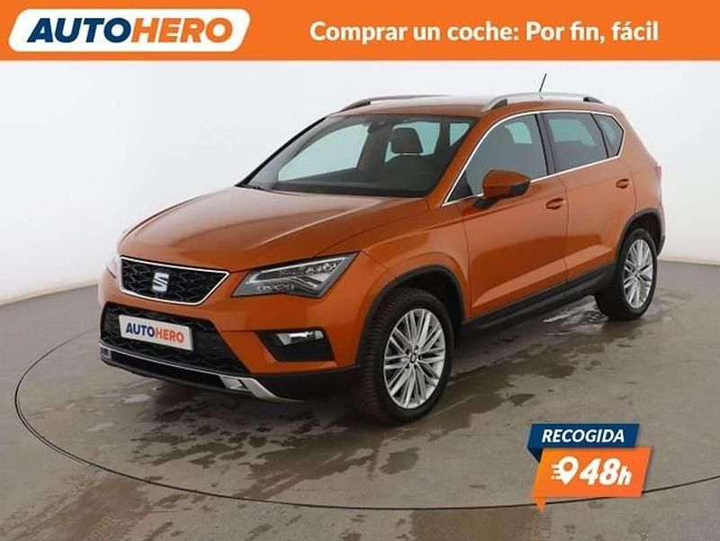 Begagnad Seat Ateca 4Drive 190 HK (139 kW) 2016 Orange SUV