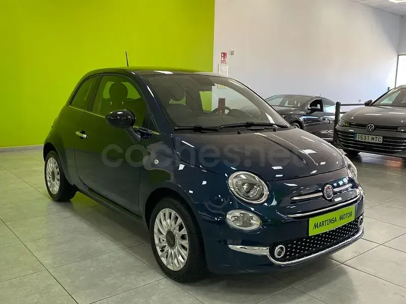 Usado Fiat 500 Dolcevita 70 CV (51 kW) 2023 Azul Berlina