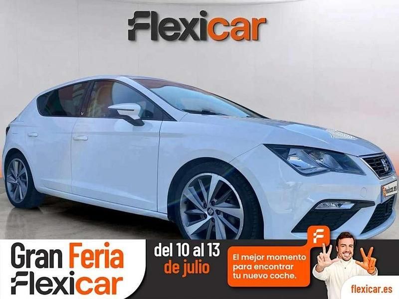 Blanco Usado 2018 Seat Leon ST FR Familiar | 12.490 € (Precio justo) - Imagen 1/4