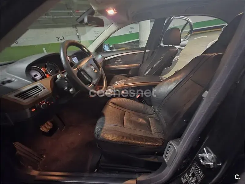 Usado BMW 730 231 CV (169 kW) 2008 Negro Berlina