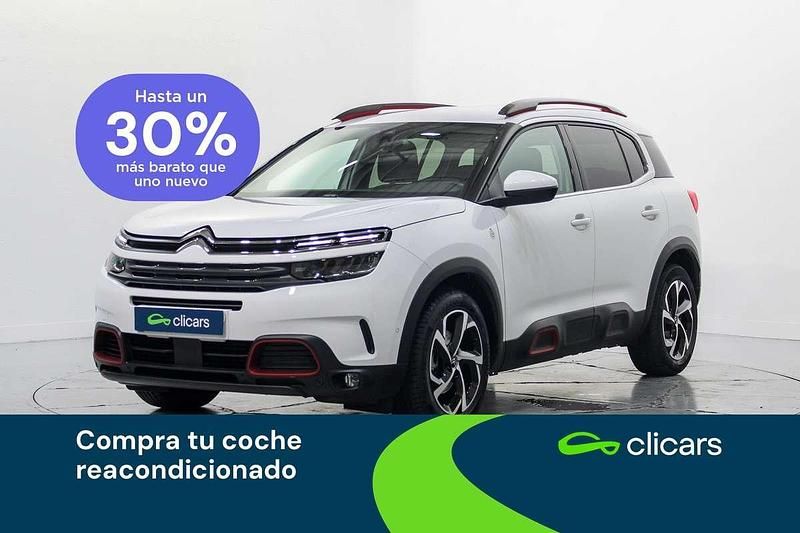 Blanco Usado 2021 Citroën C5 Aircross PureTech SUV | 15.490 € (Buen precio) - Imagen 1/4