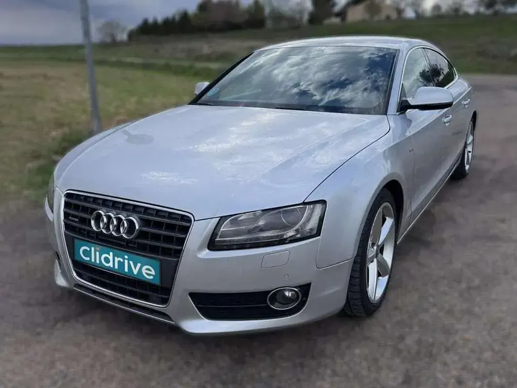 Usado Audi A5 Sportback Premium 211 CV (155 kW) 2010 Gris Utilitario