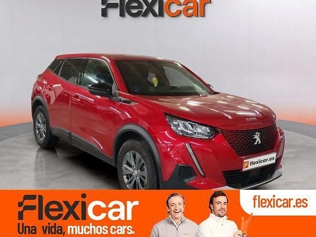 Rojo Usado 2023 Peugeot e-2008 Active SUV | 18.490 € (Buen precio) - Imagen 1/4