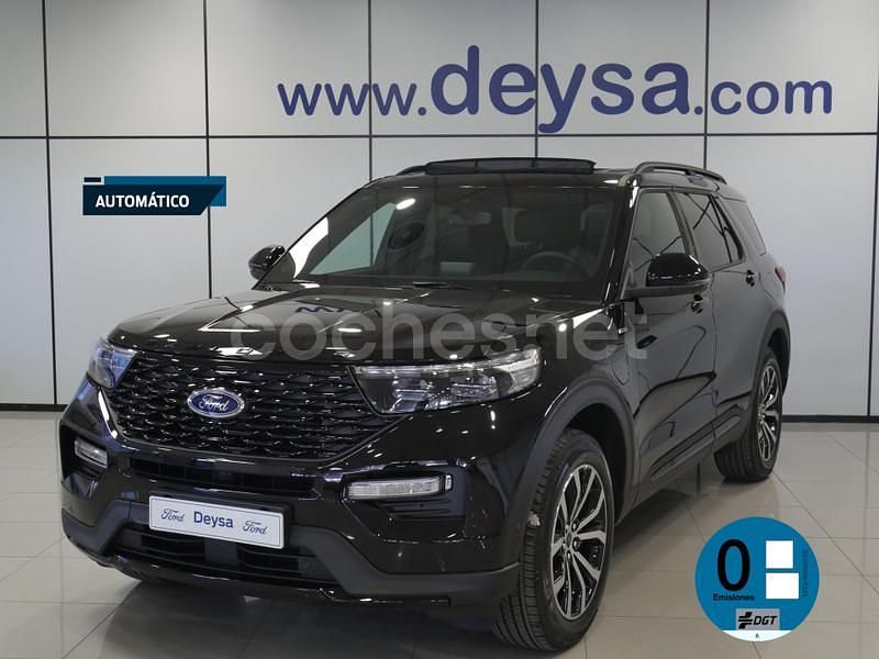 Negro Usado 2024 Ford Explorer ST-Line SUV | 66.490 € (Caro) - Imagen 1/4