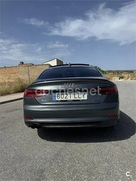 Usado Audi A5 Sportback Sport 272 CV (200 kW) 2017 Gris / plata Utilitario