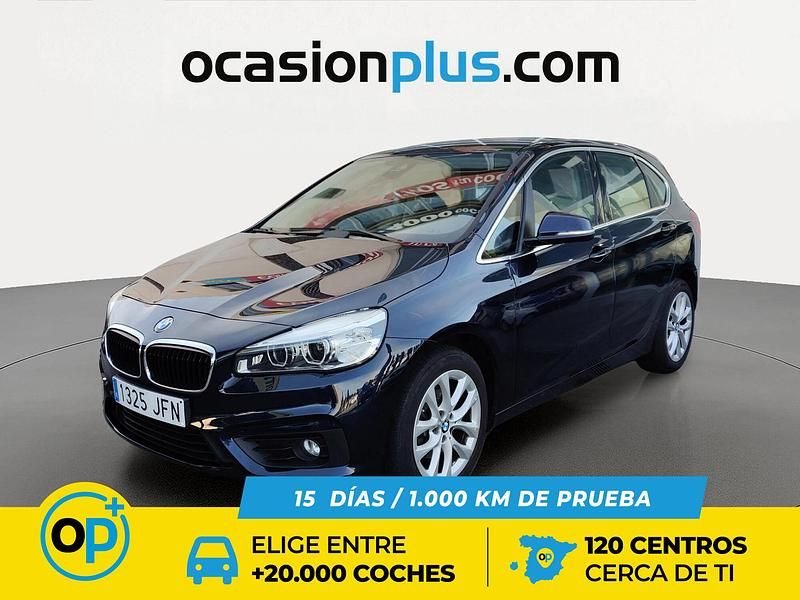 Usado BMW 216 Active Tourer 116 CV (85 kW) 2015 Azul Monovolumen