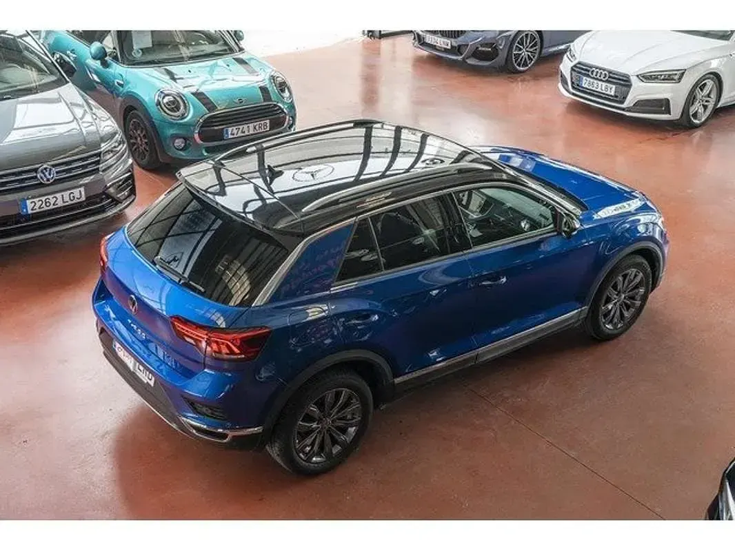 Usado VW T-Roc Sport 150 CV (110 kW) 2021 Azul SUV