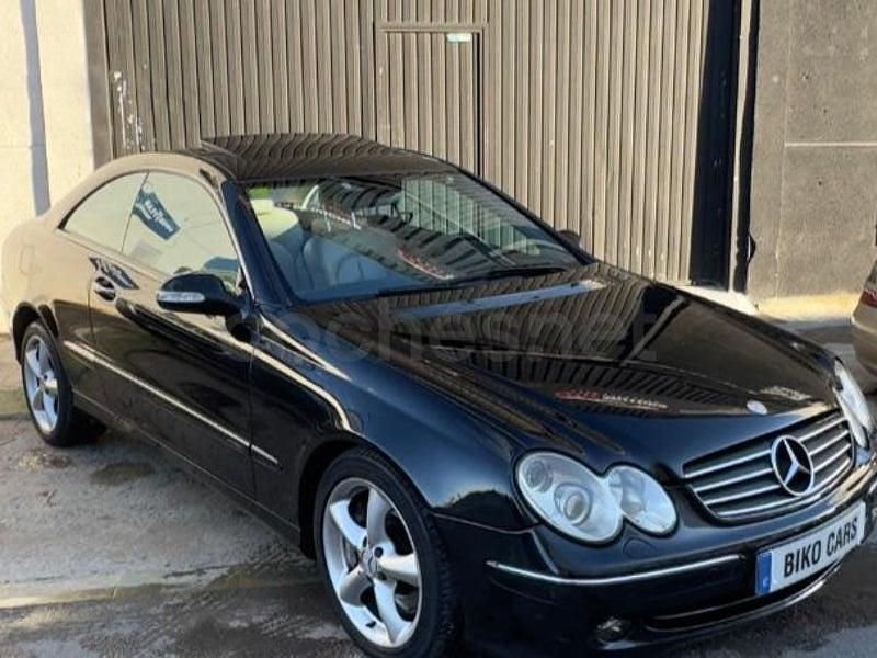 Usado Mercedes CLK500 Avantgarde 306 CV (225 kW) 2003 Negro Coupe