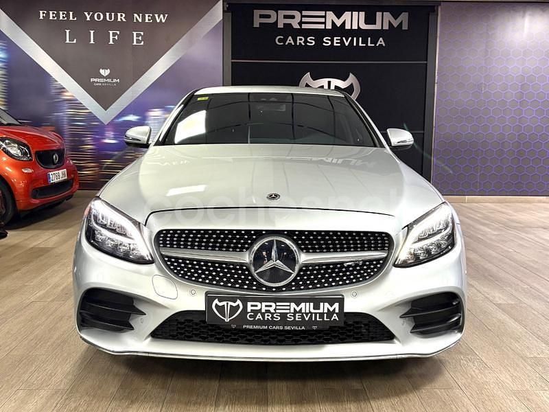 Usado Mercedes C300 245 CV (180 kW) 2019 Gris / plata Berlina