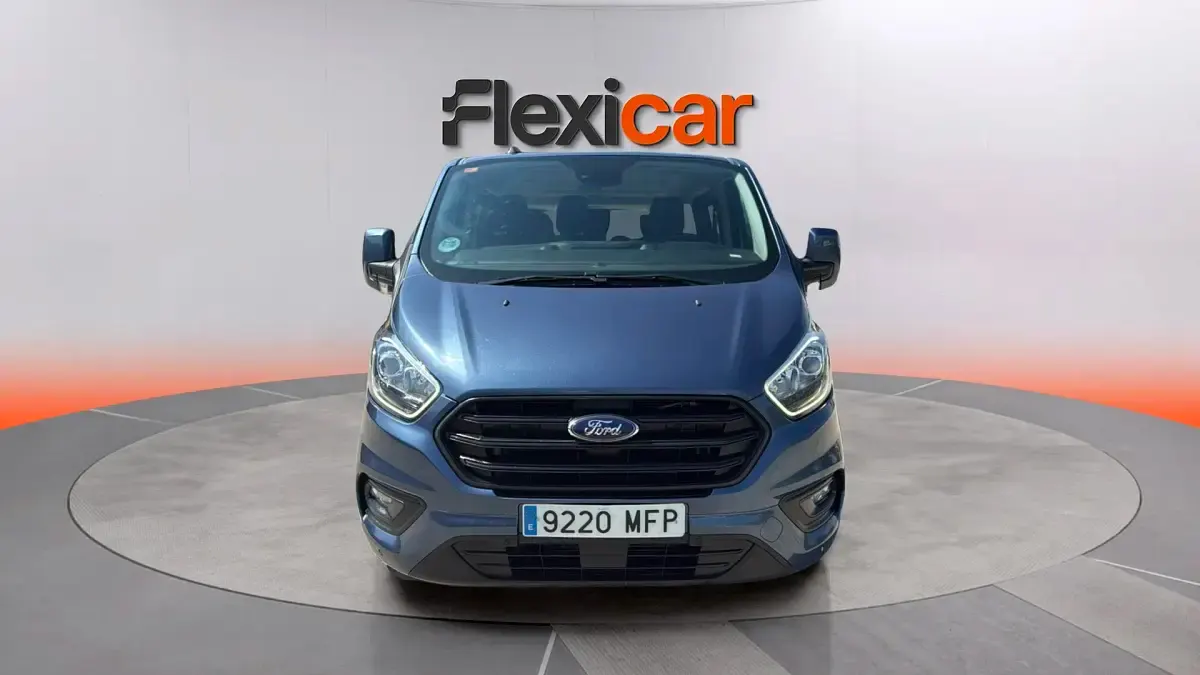 Usado Ford Transit Custom Trend 131 CV (96 kW) 2023 Azul Familiar