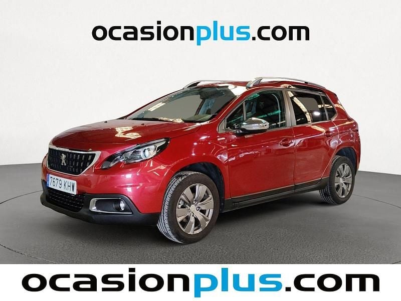 Rojo Usado 2018 Peugeot 2008 Style SUV | 9689 € (Precio justo) - Imagen 1/4