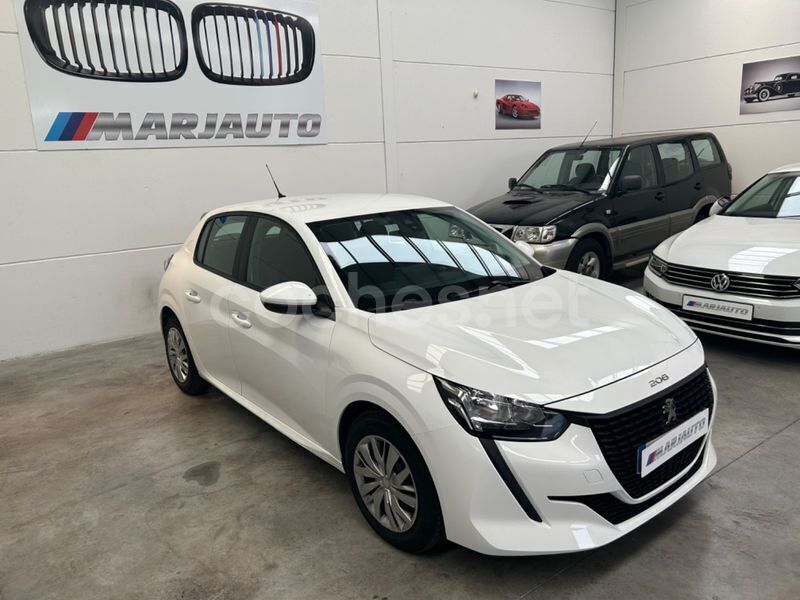 Usado Peugeot 208 Active 100 CV (73 kW) 2021 Blanco Utilitario