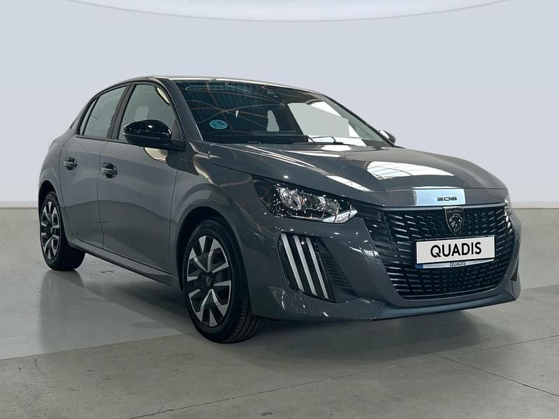 Usado Peugeot 208 Active 101 CV (74 kW) 2024 Gris Utilitario