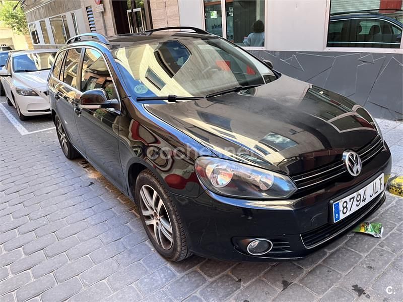 Negro Usado 2011 VW Golf VI Sport Familiar | 6600 € (Precio justo) - Imagen 1/4