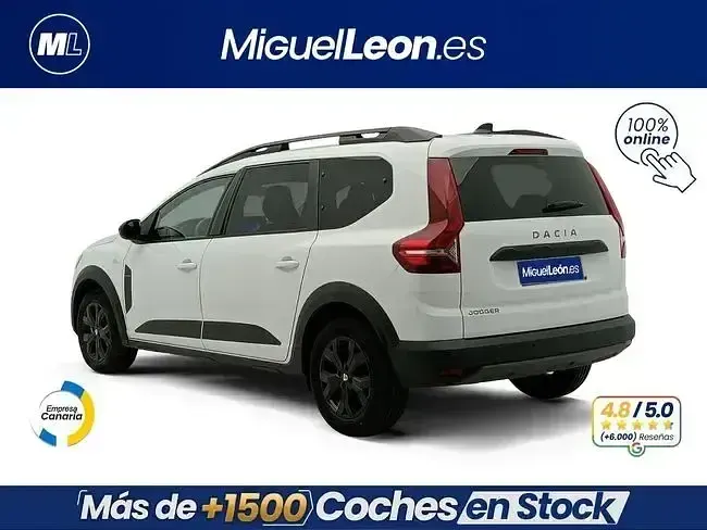 Usado Dacia Jogger 90 CV (66 kW) 2023 Blanco Monovolumen