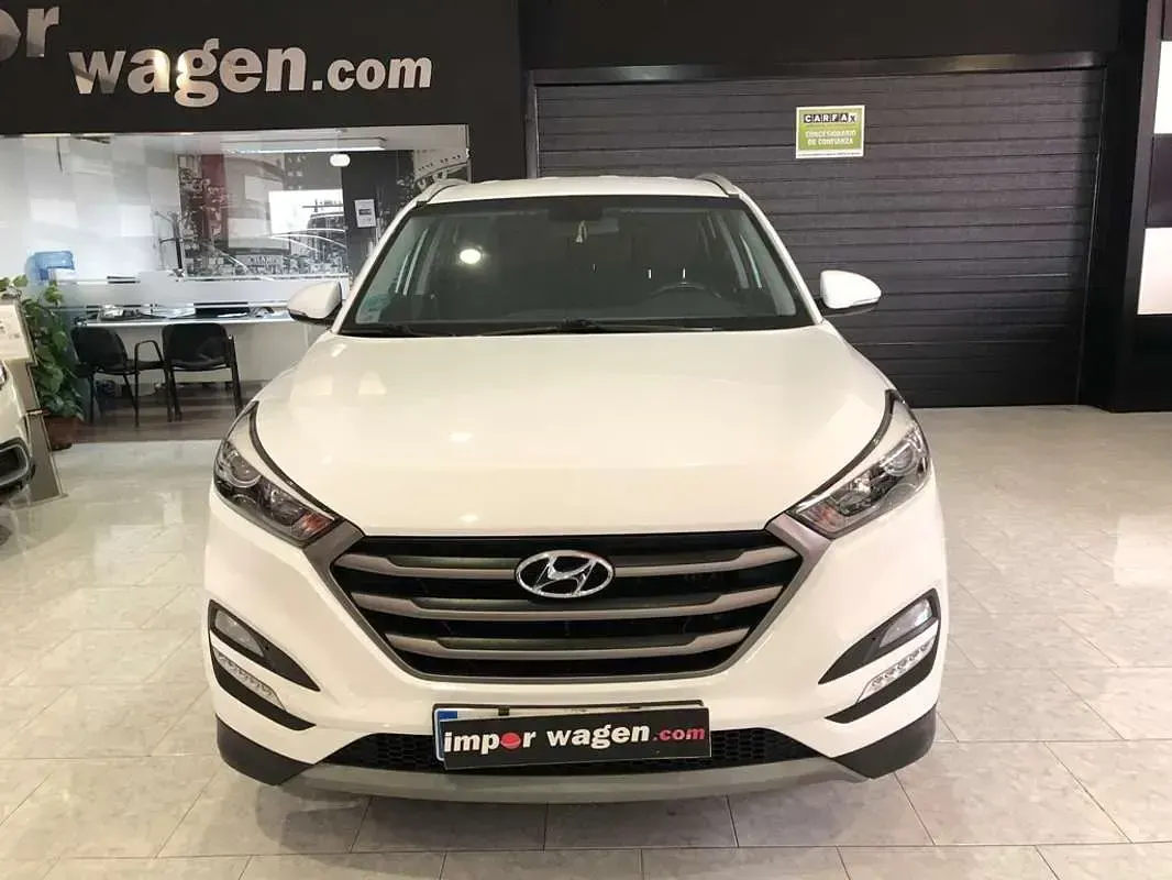 Usado Hyundai Tucson 116 CV (85 kW) 2018 Blanco SUV