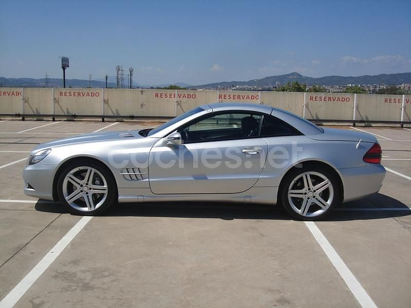 Usado Mercedes SL350 315 CV (231 kW) 2009 Gris / plata Descapotable
