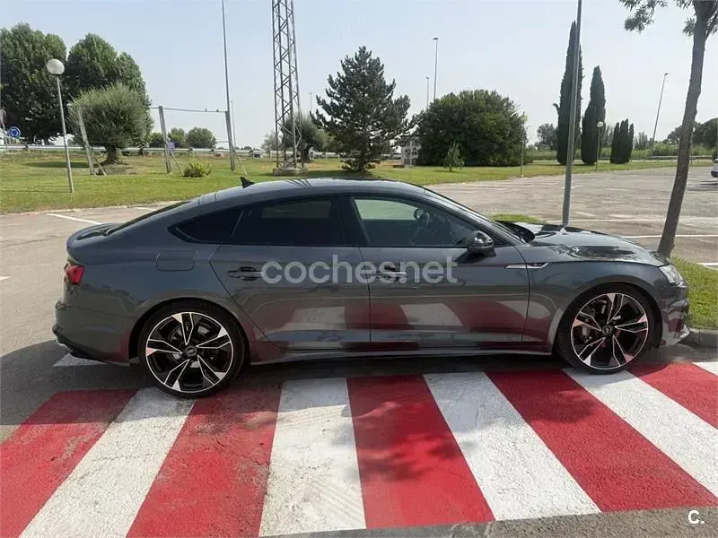 Usado Audi A5 Sportback S-Line 204 CV (150 kW) 2021 Gris / plata Utilitario