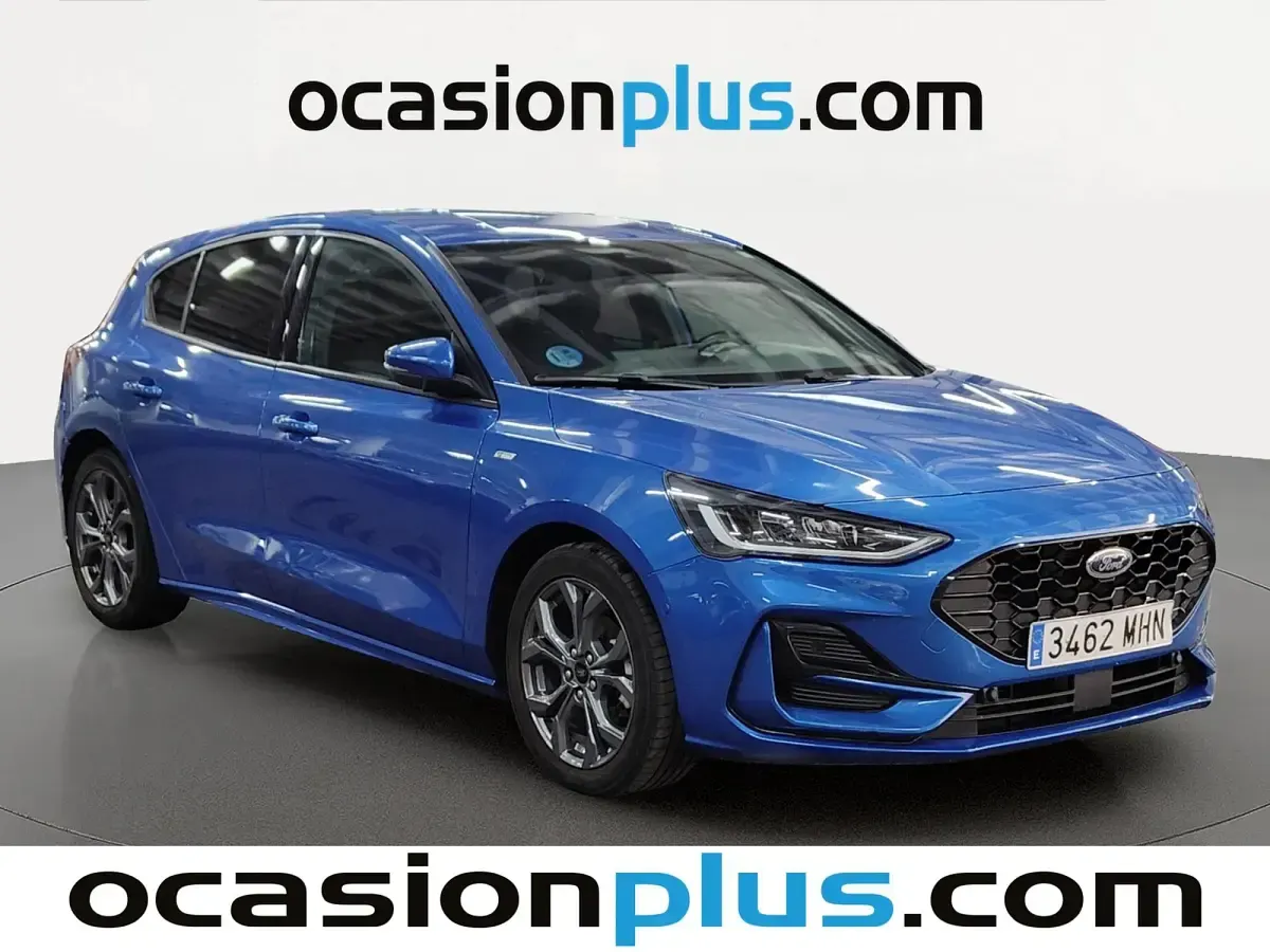 Usado Ford Focus ST-Line 125 CV (91 kW) 2023 Azul Utilitario