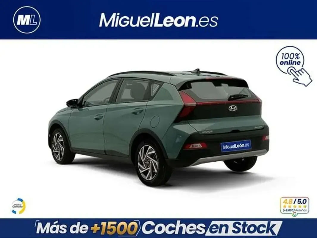 Usado Hyundai Bayon 84 CV (61 kW) 2024 Verde SUV