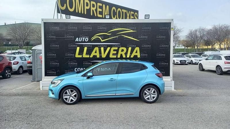 Usado Renault Clio V Intens 101 CV (74 kW) 2020 Azul Utilitario