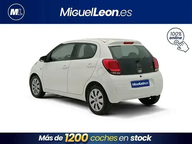 Usado Citroën C1 72 HP (52 kW) 2021 Branco Citadino