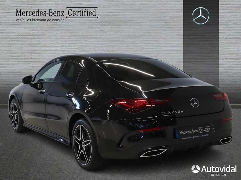 Usado Mercedes CLA250e 218 CV (160 kW) 2025 Negro Berlina