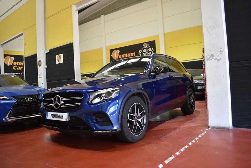 Azul Usado 2019 Mercedes GLC250 SUV | 31.190 € (Buen precio) - Imagen 1/4
