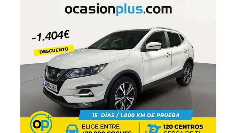 Usado Nissan Qashqai N-Connecta 116 CV (85 kW) 2018 Blanco SUV