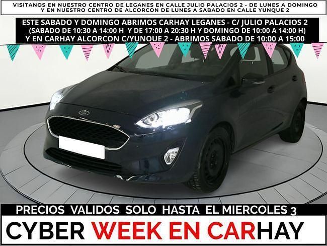 Azul Usado 2021 Ford Fiesta Trend Berlina | 10.990 € (Precio justo) - Imagen 1/4