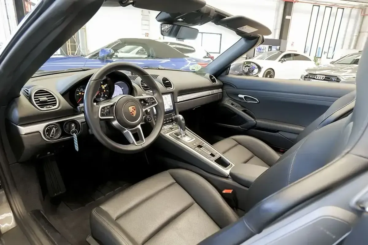 Usado Porsche Boxster 300 CV (220 kW) 2018 Gris