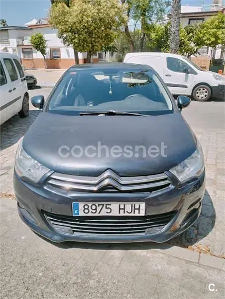 Usado Citroën C4 Seduction 92 CV (67 kW) 2011 Azul Berlina