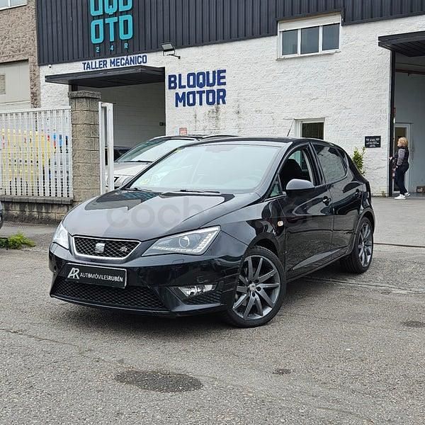Usado Seat Ibiza FR 105 CV (77 kW) 2013 Negro Berlina