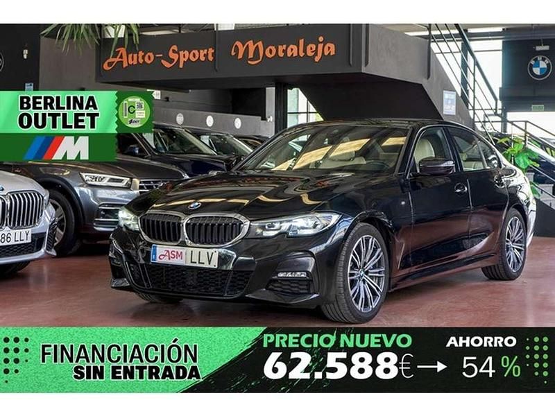 Negro Usado 2020 BMW 330 Sport Line Berlina | 26.400 € - Imagen 1/4