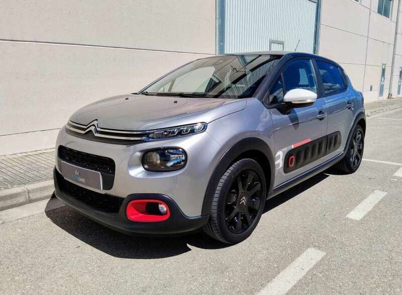 Gris Usado 2018 Citroën C3 PureTech Utilitario | 10.790 € (Buen precio) - Imagen 1/4