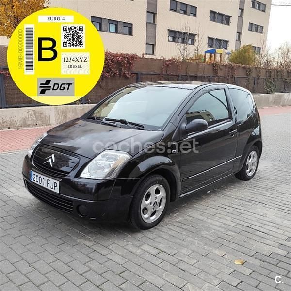 Negro Usado 2006 Citroën C2 Furio Utilitario | 3800 € (Un poco caro) - Imagen 1/4