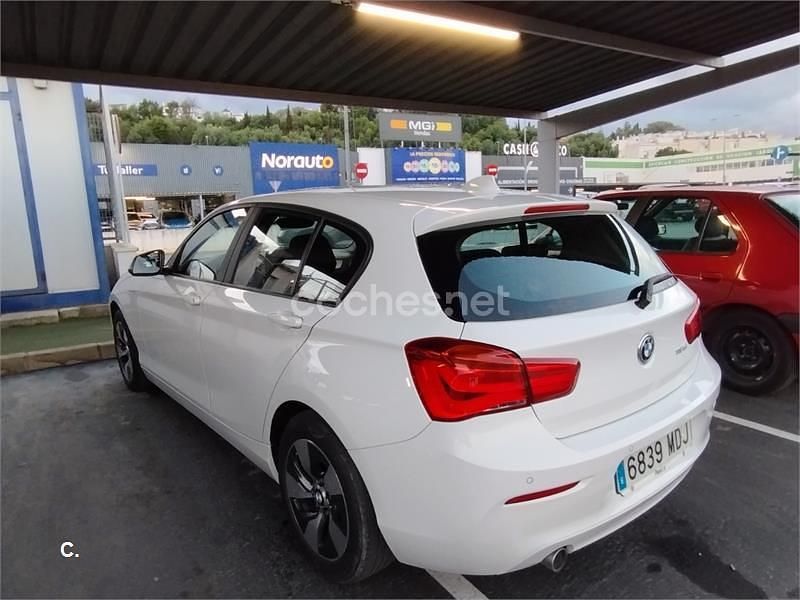 Usado BMW 116 116 CV (85 kW) 2018 Blanco Utilitario