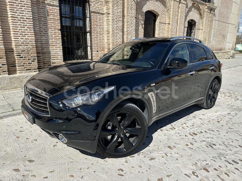 Negro Usado 2014 Infiniti QX70 Premium SUV | 13.990 € - Imagen 1/4