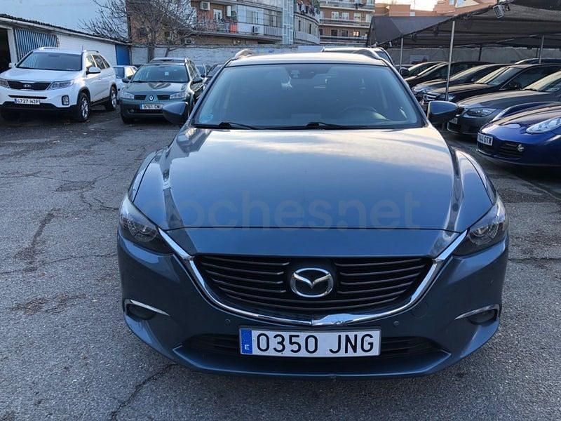 Usado Mazda 6 Style 150 CV (110 kW) 2016 Azul Familiar