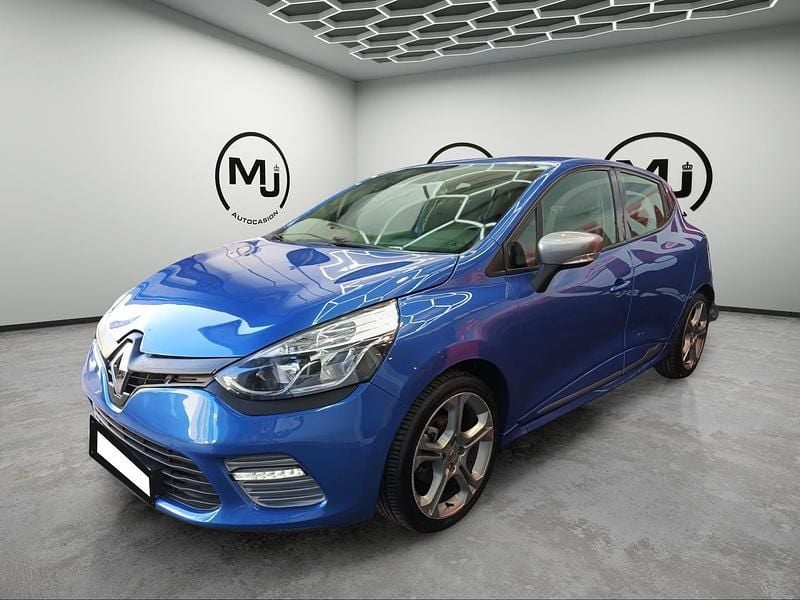 Usado Renault Clio IV GT 120 CV (88 kW) 2015 Azul Berlina