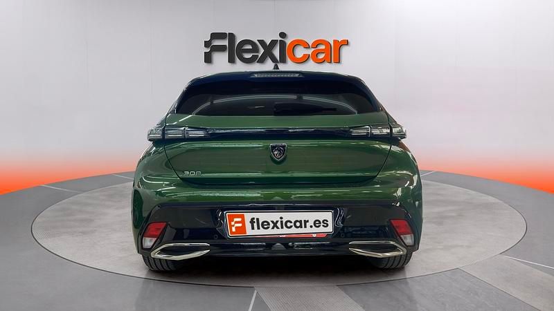 Usado Peugeot 308 Allure 131 CV (96 kW) 2022 Verde Berlina