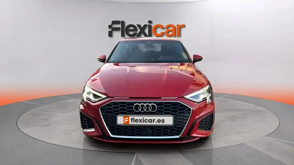 Usado Audi A3 S-Line 150 CV (110 kW) 2021 Rojo Berlina