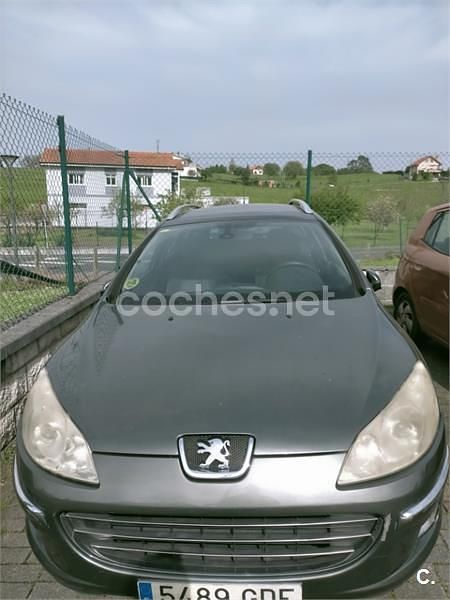Usado Peugeot 407 Premium 136 CV (100 kW) 2008 Verde Familiar