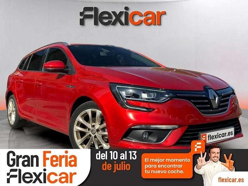 Rojo Usado 2019 Renault Mégane GrandTour Zen Familiar | 12.490 € (Precio justo) - Imagen 1/4