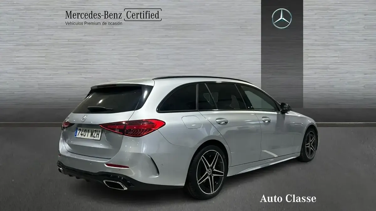Usado Mercedes C220 197 CV (144 kW) 2025 Gris Familiar
