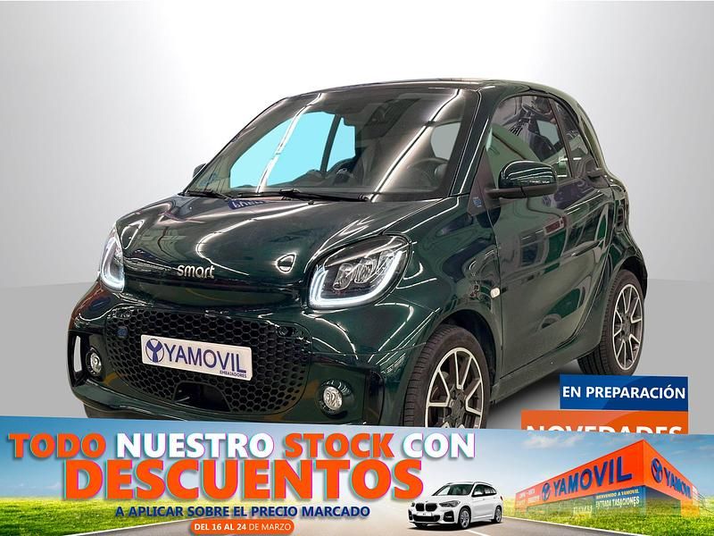 Usado Smart ForTwo Electric Drive 60 kW (82 CV) 2022 Verde Coupe