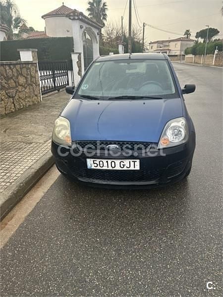 Azul Usado 2008 Ford Fiesta Ambiente Berlina | 2400 € (Super precio) - Imagen 1/4