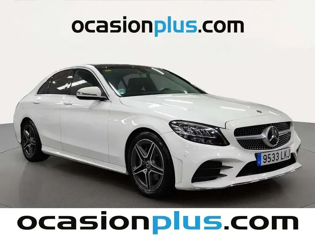 Usado Mercedes C220 194 CV (142 kW) 2020 Blanco Berlina